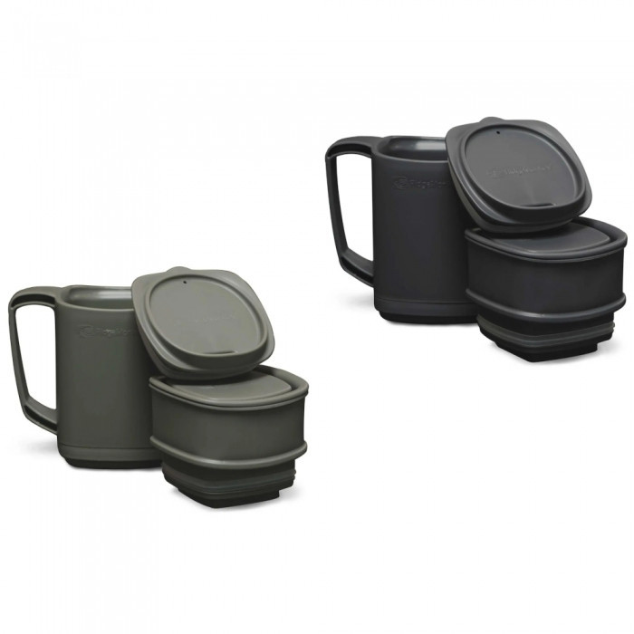 Термокружка Ridge Monkey ThermoMug DLX Brew Set Grey
