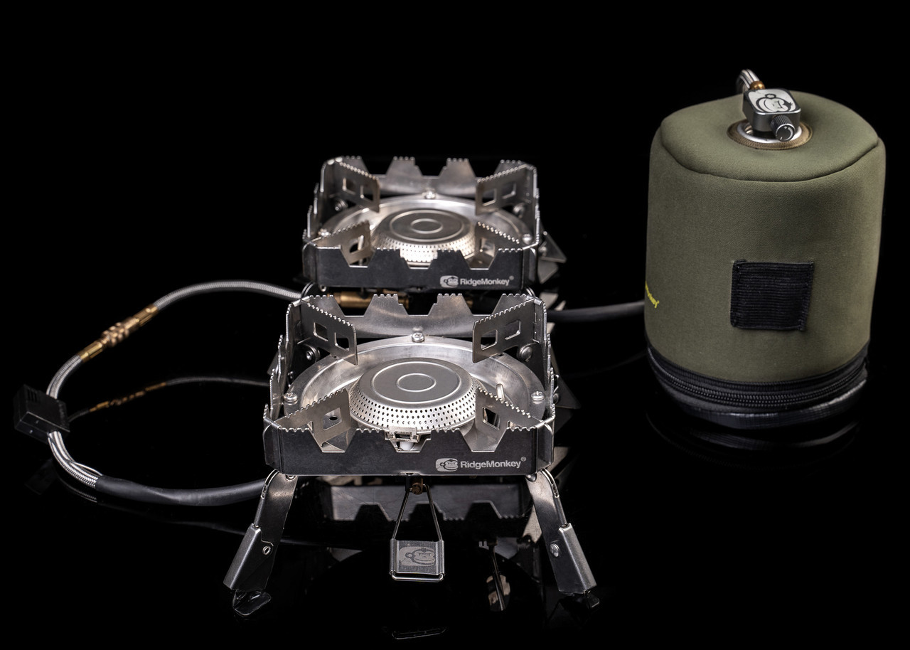 Набір газових примусів Ridge Monkey Quad Connect Stove Full Set