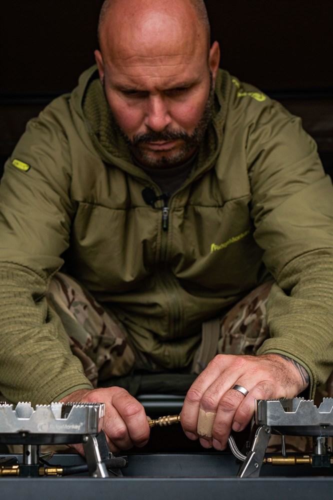 Набір газових примусів Ridge Monkey Quad Connect Stove Full Set