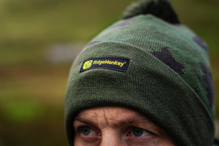 Шапка Ridge Monkey APEarel Bobble Beanie Hat Camo