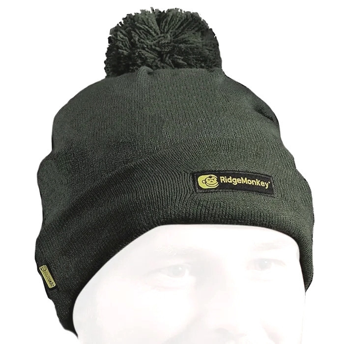 Шапка Ridge Monkey APEarel Bobble Beanie Hat Green