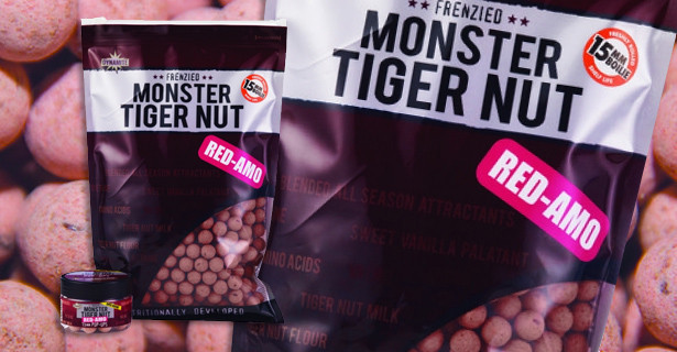 Бойли Dynamite Baits Red-Amo Monster Tiger Nut Shelf Life Boilies 15mm