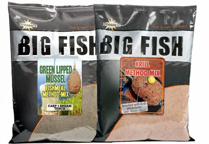 Прикорм Dynamite Baits Big Fish Krill Method Mix 1.8kg