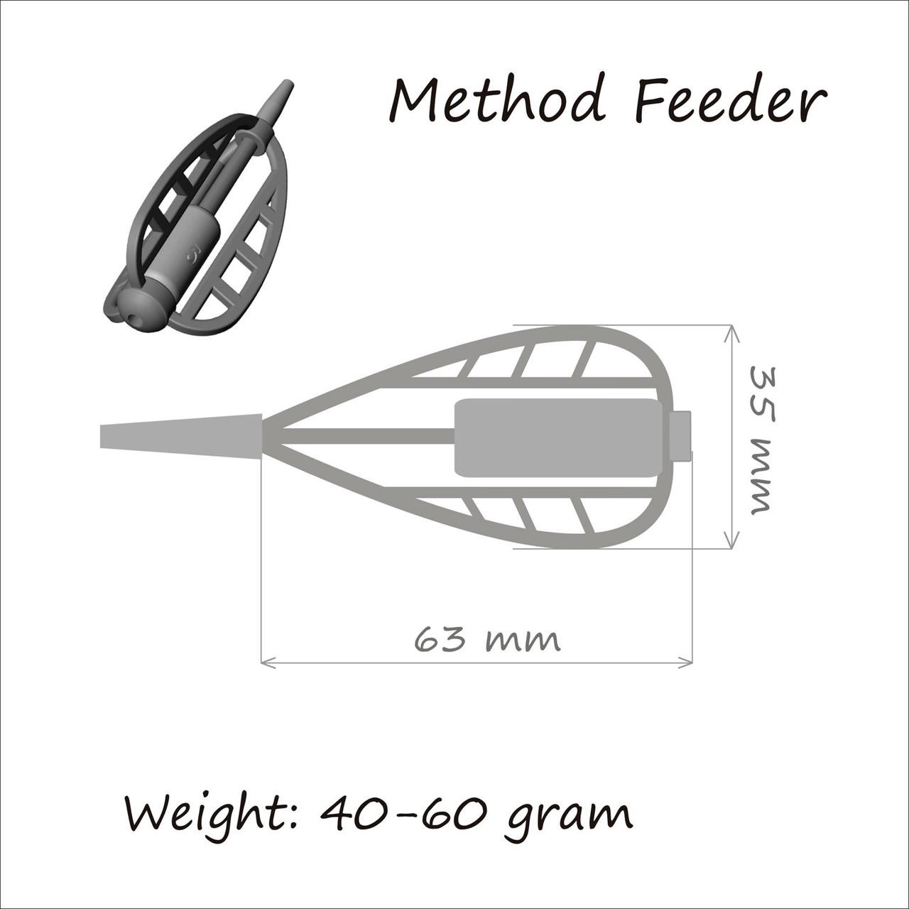Годівниця Orange Method Feeder 40 г