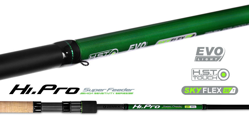 Фідерне вудлище Zemex Hi-Pro Super Feeder 11ft 60g