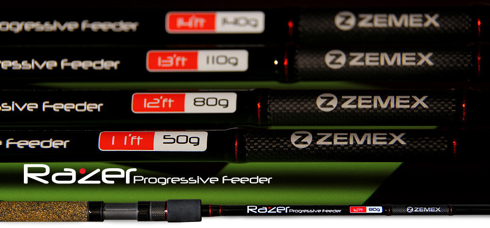 Фідерне вудлище Zemex Razer Progressive Feeder 12ft 80g (2х част.)