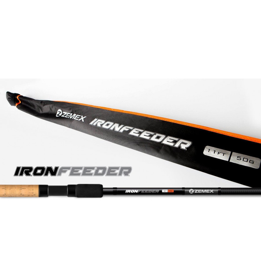 Фідерне вудлище Zemex Iron Medium Feeder 12ft 70g