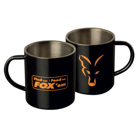 Кружка Fox Stainless Black XL 400ml Mug FFF