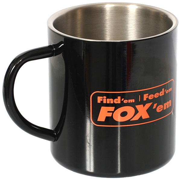 Кружка Fox Stainless Black XL 400ml Mug FFF