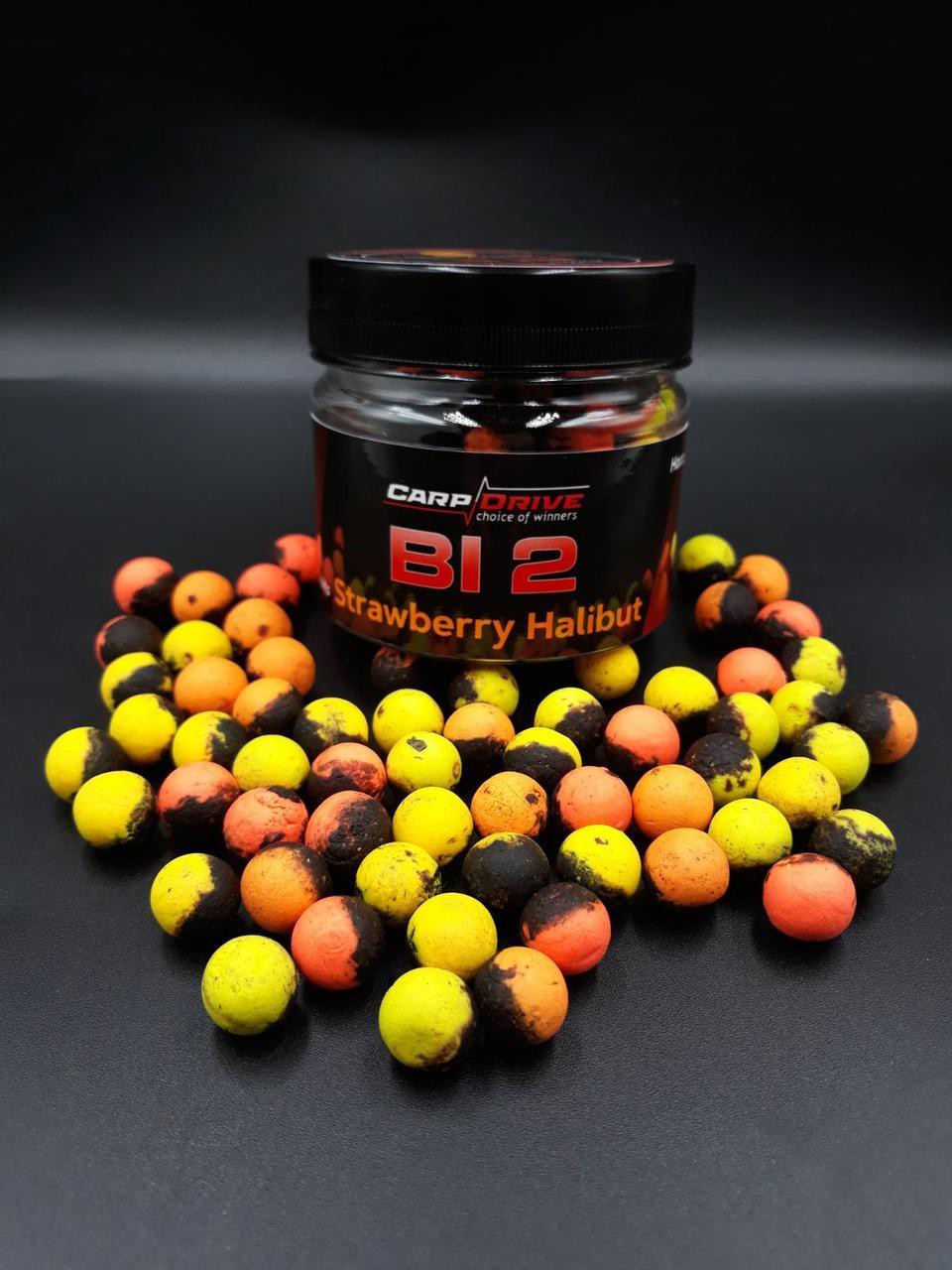 Вафтерси Balance Bi 2 "Strawberry Halibut" 12мм Carp Drive