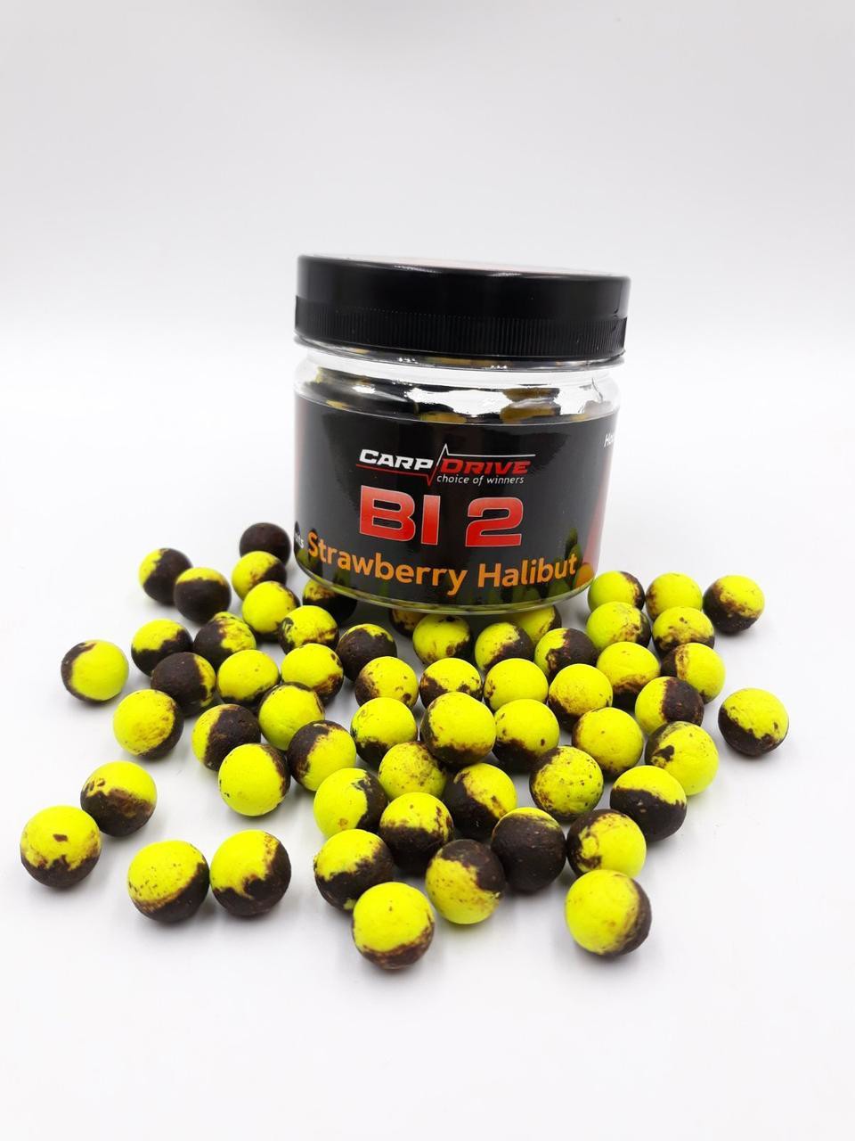 Вафтерси Balance Bi 2 "Strawberry Halibut" (Жовто-салатовий) 12мм Carp Drive
