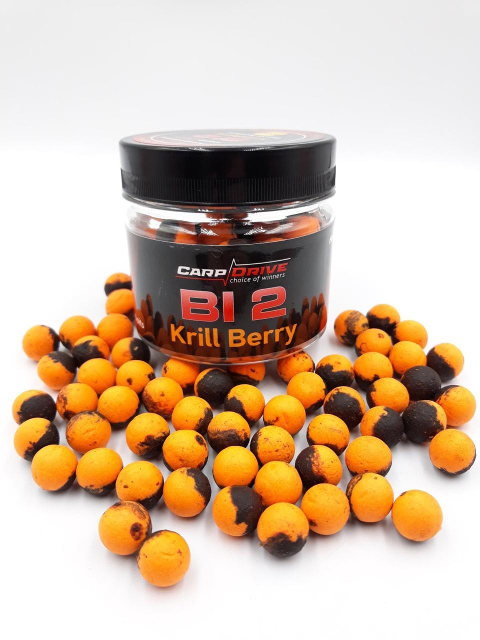 Вафтерси Balance Bi 2 "Krill Berry" (Золотистий) 12мм Carp Drive