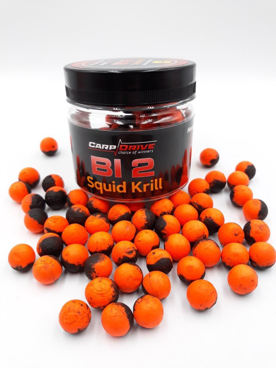 Вафтери Balance Bi 2 "Squid Krill" (Жовтогарячий) 12 мм Carp Drive