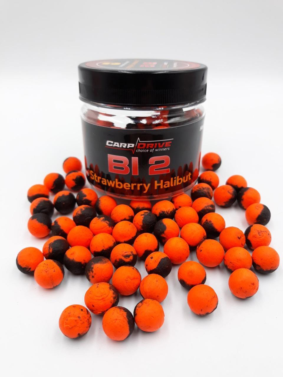 Вафтерси Balance Bi 2 "Strawberry Halibut" (Помаранчевий) 12мм Carp Drive