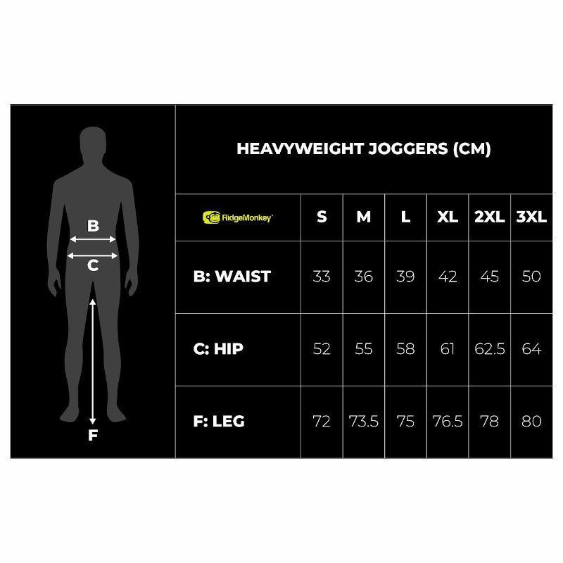 Штаны Ridge Monkey APEarel Heavyweight Joggers Black