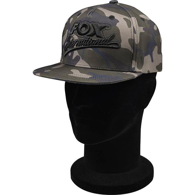 Кепка Fox Camo Flat Peak College Snapback