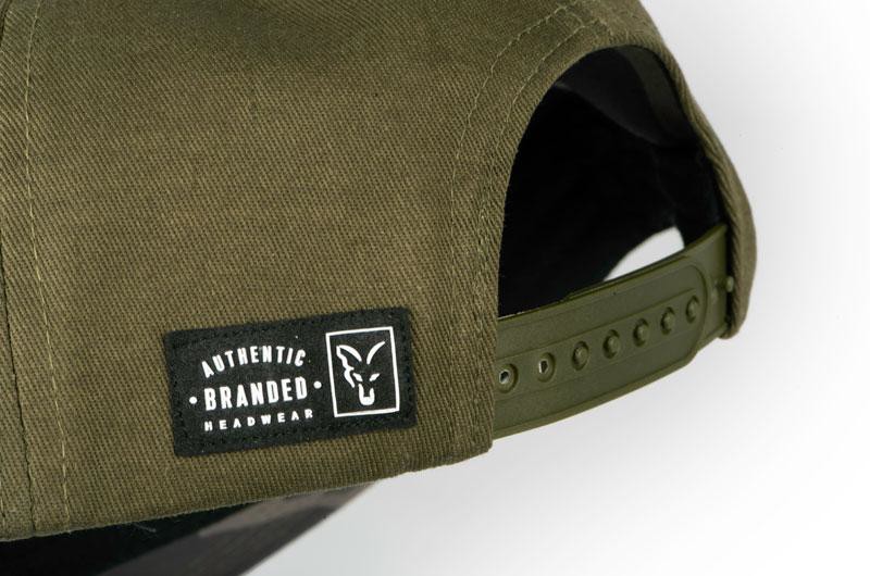 Кепка Fox Khaki Flat Peak College Snapback