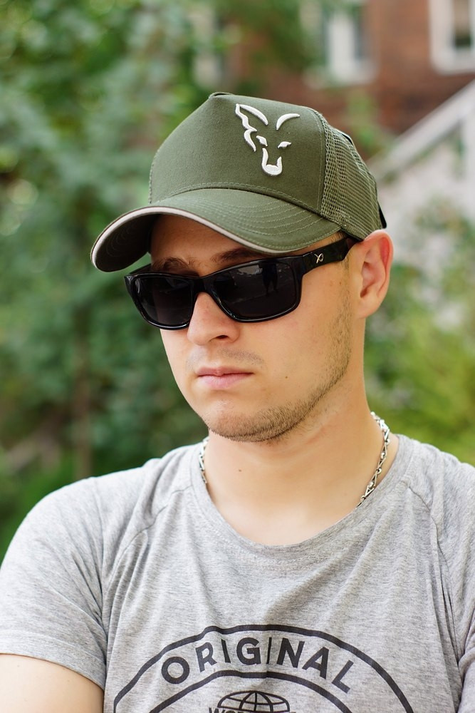 Кепка Fox Green Silver Trucker Cap