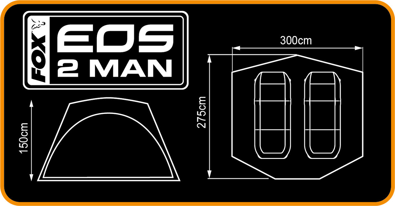 Намет двомісний Fox EOS 2 Man Bivvy
