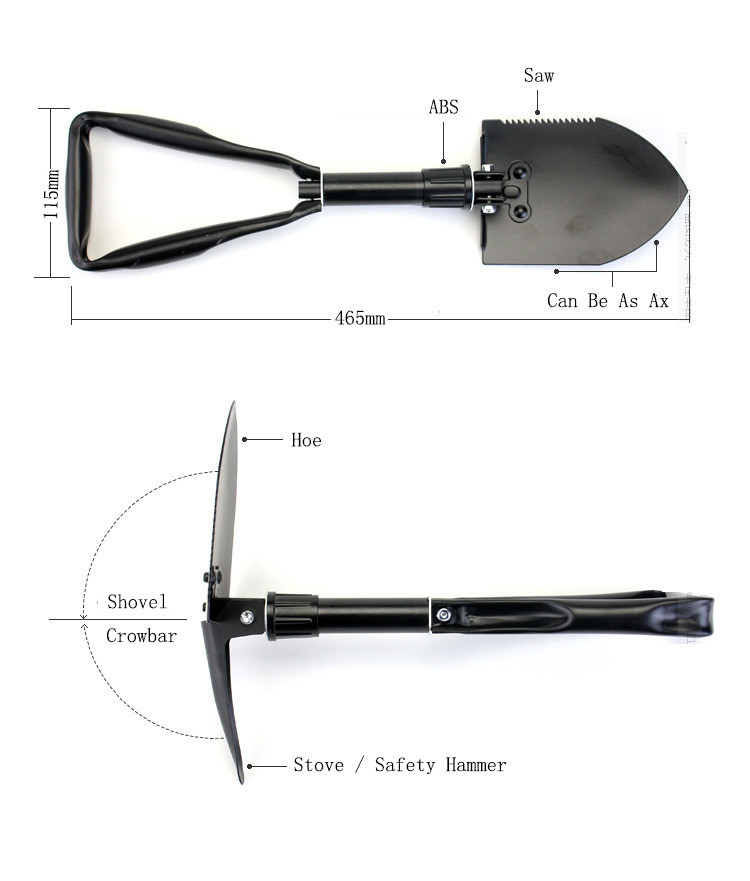 Складана лопата Carp Zoom Folding Spade 3в1