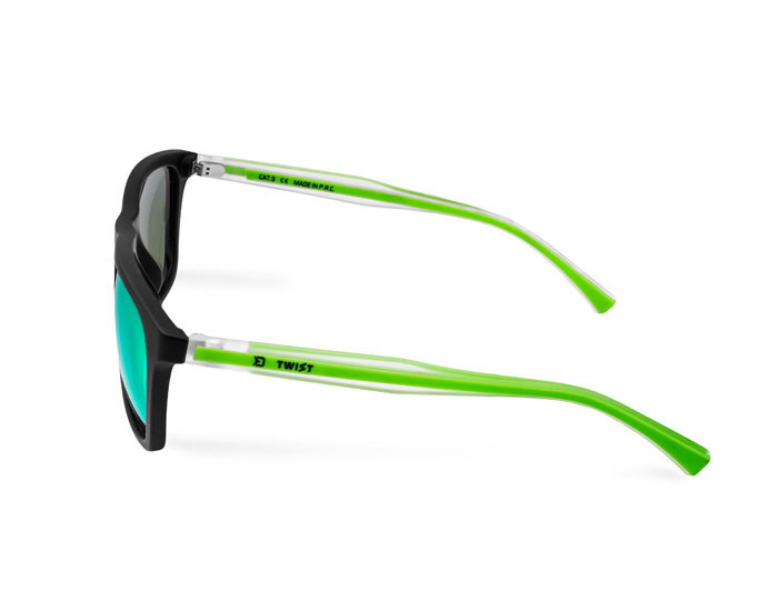 Поляризаційні сонцезахисні окуляри Delphin SG TWIST Green Lenses