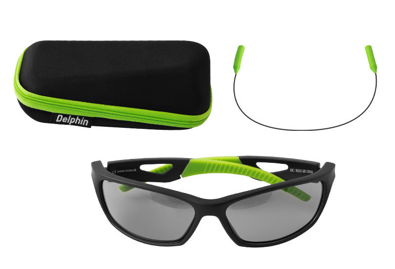 Поляризаційні сонцезахисні окуляри Delphin SG FLASH Grey Glasses
