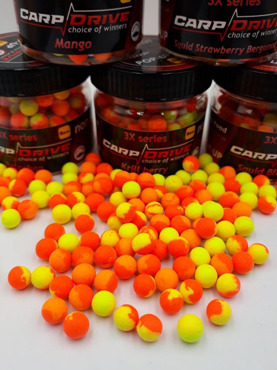 Поп-ап Carp Drive 3x series Squid Bloodworm 8 мм