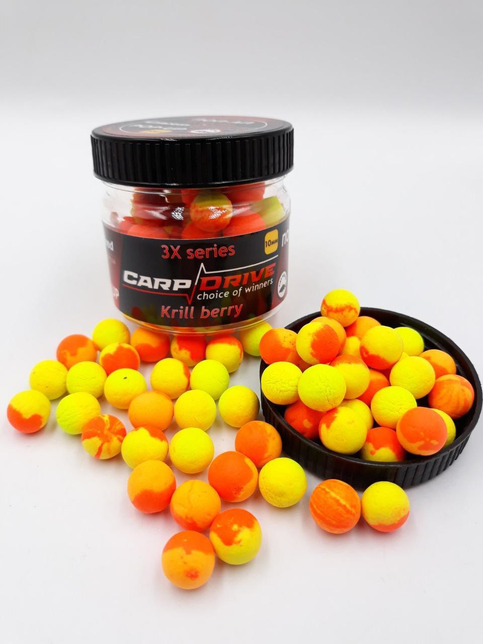 Поп-ап Carp Drive 3x series Krill Berry 10 мм
