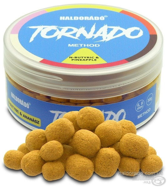 Бойли вафтери Haldorado N-Butyric & Pineapple Tornado Method 6-8mm