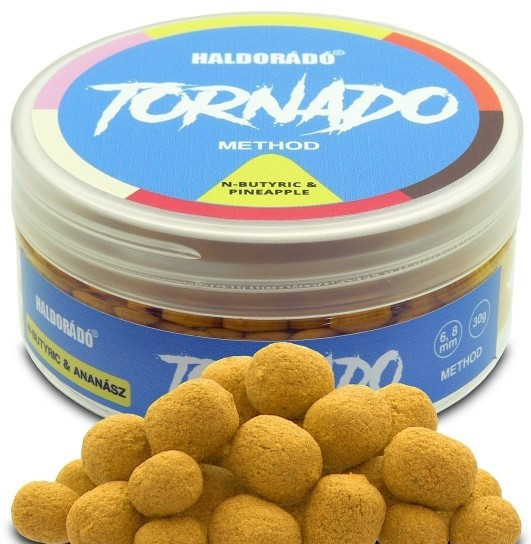 Бойли вафтери Haldorado N-Butyric & Pineapple Tornado Method 6-8mm