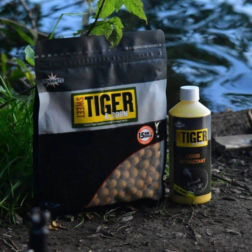 Ліквід Dynamite Baits Sweet Tiger & Corn Liquid Attractan