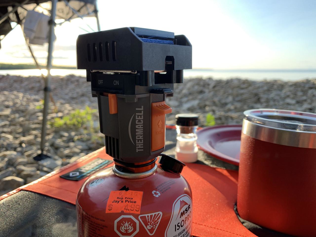 Фумигатор для газового балона Thermacell Backpacker Mosquito Repeller