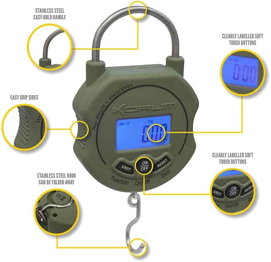 Ваги Korum Digital Scales 40kg