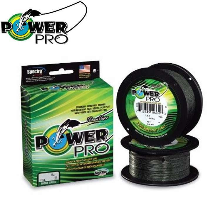 Шок лідер Power Pro Moss Green 0,23mm 15kg 135m