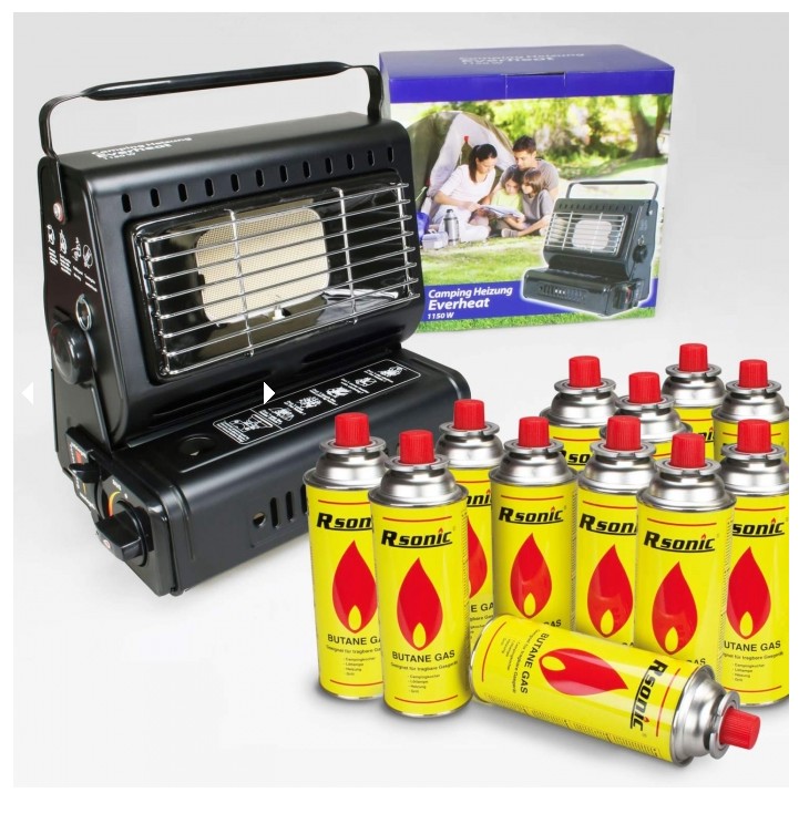 Нагрівач для намету Everflame Carp ON 1150W