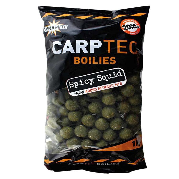 Бойли Dynamite Baits Carptec Spicy Squid 20 mm 1kg