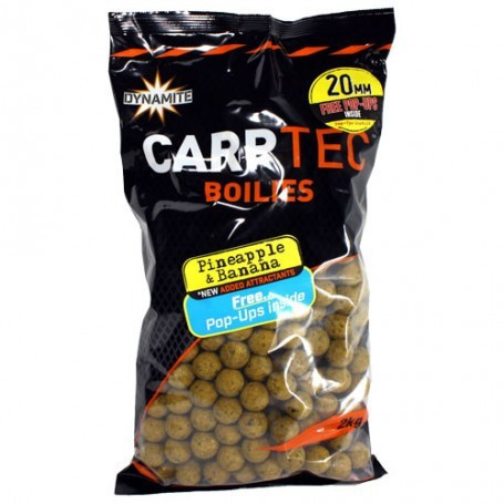 Бойли Dynamite Baits Carptec Pineapple & Banan 20mm 1.8kg