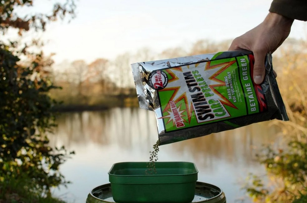 Пелетс Dynamite Baits Swim Stim Betaine Green Carp Pellets 2 mm 900g