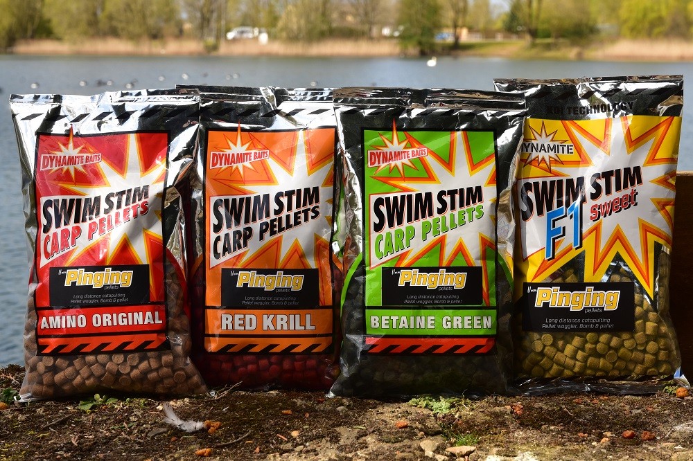 Пелетс Dynamite Baits Swim Stim Betaine Green Carp Pellets 2 mm 900g