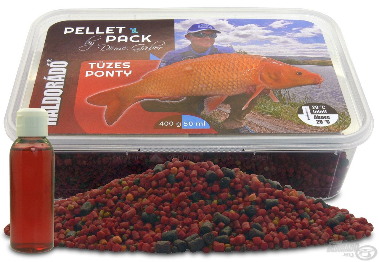 Пеллет Haldorado Hot Carp Pellet Pack By Dome