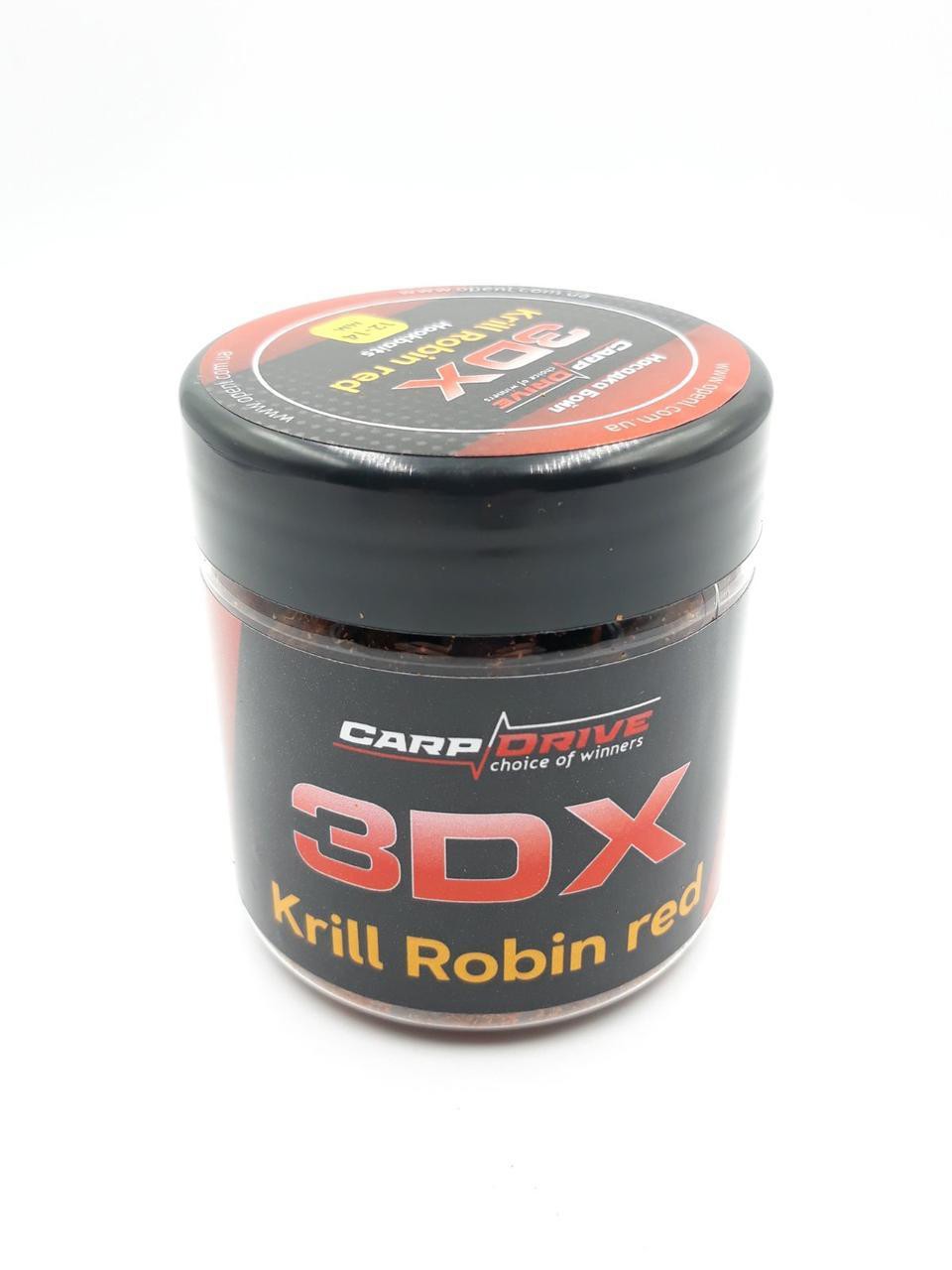 Бойл насадковий Carp Drive 3DX "Krill - Robin Red" 12-14мм 100г