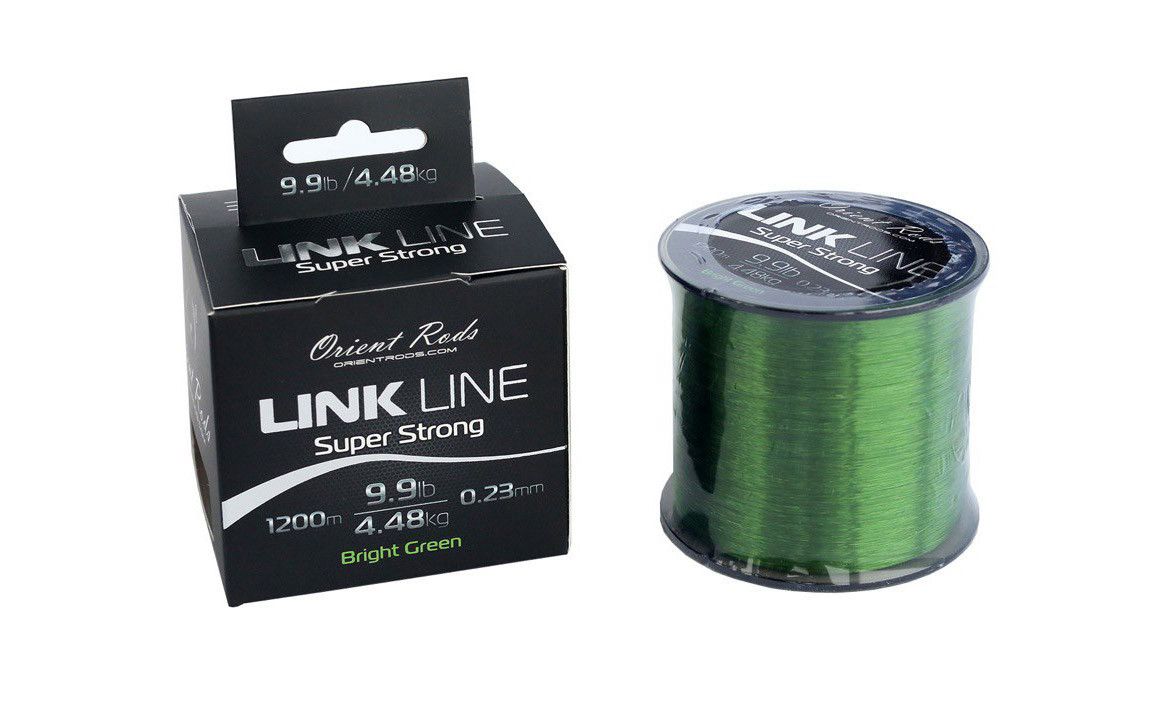 Волосінь Orient Rods LINK LINE Super Strong 0,23 4,48 kg Green 1200m