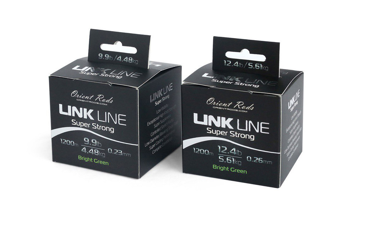 Волосінь Orient Rods LINK LINE Super Strong 0,23 4,48 kg Green 1200m