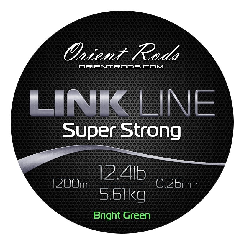 Волосінь Orient Rods LINK LINE Super Strong 0,26 5,61 kg Green 1200m