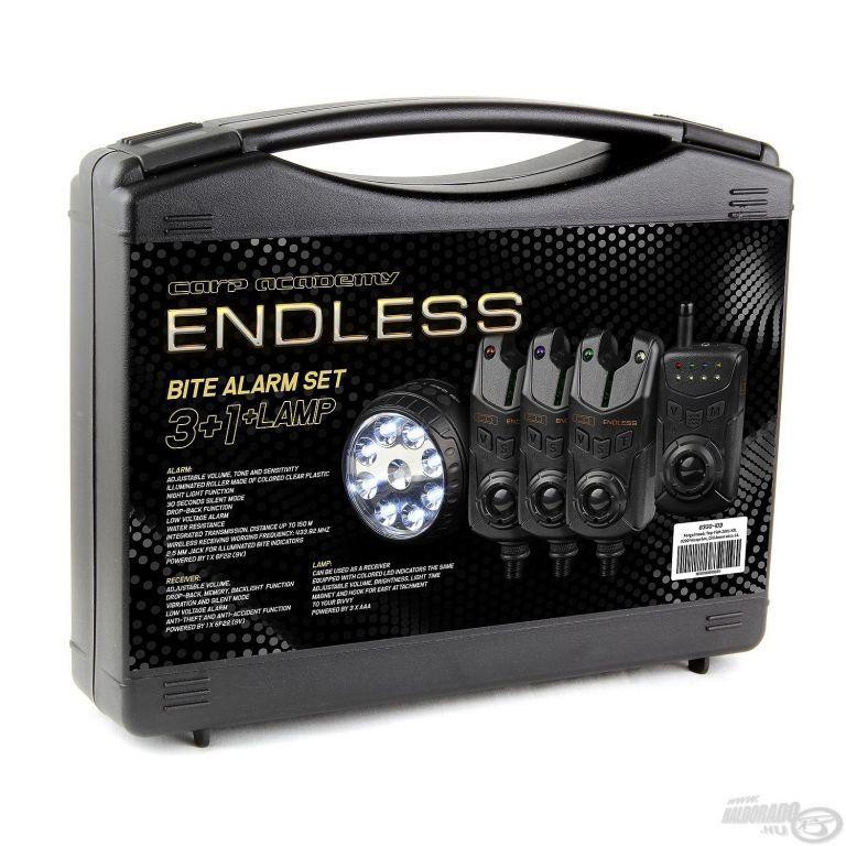 Набір сигналізаторів Carp Academy Endless Bite Alarm Set 3+1 + Lamp