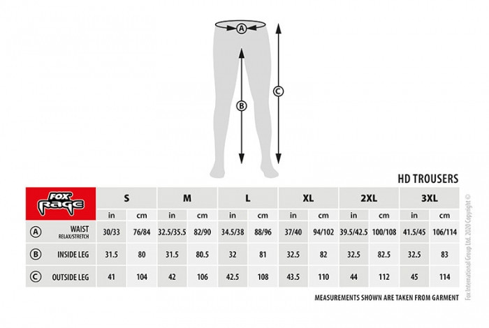 Штани Fox Rage HD Trousers XXL