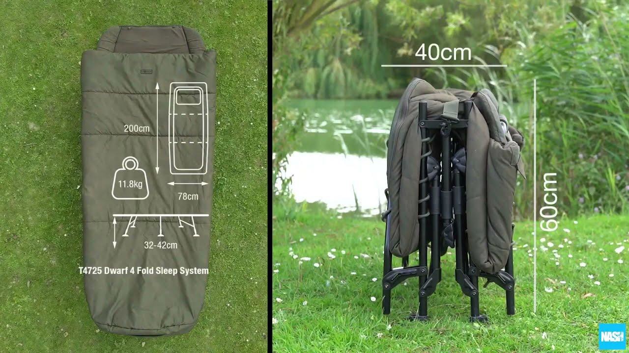 Ліжко система Nash Dwarf 4 Fold Sleep System