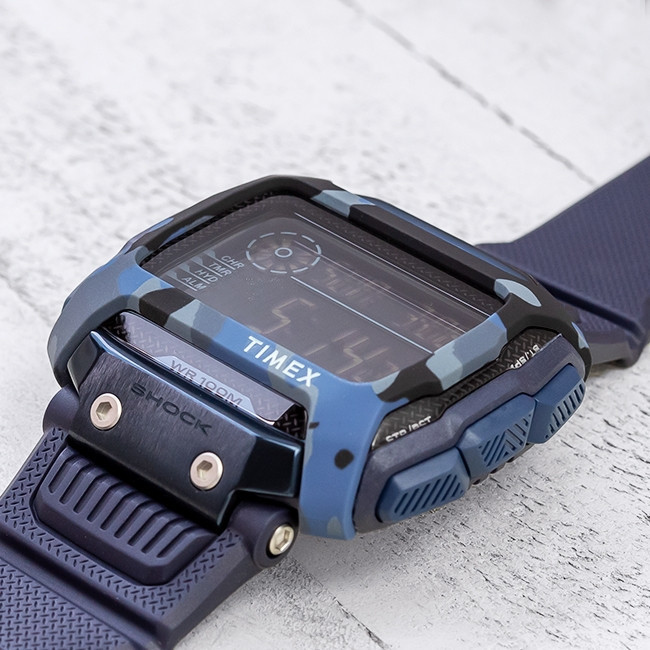 Багатофункціональний годинник Timex Command Shock 54 mm Resin Strap Watch