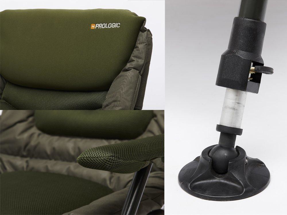 Крісло коропове Prologic Inspire Relax Recliner Chair With Armrests 140kg