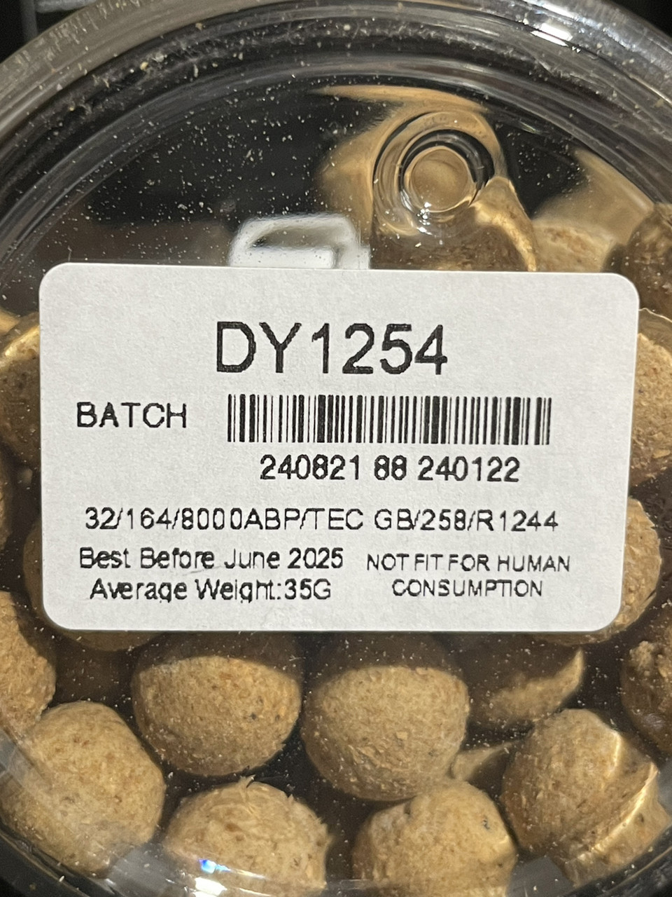 Бойли Dynamite Baits CompleX-T Fooddait Pop-Up 12 mm